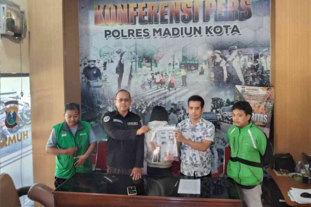 penipuan order fiktif, driver ojol tertipu, modus gojek palsu, perempuan tipu ojol, kriminal madiun kota