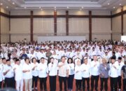Kasiren Korem 152/Baabullah Kolonel Arh Isdarmawan saat hadiri dialog pembentukan Koperasi Merah Putih Maluku Utara