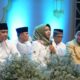 Wali Kota Mojokerto, Ika Puspitasari (Ning Ita), menyampaikan sambutan penuh semangat dalam acara Mojokerto Bersholawat.