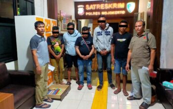 pencurian kabel tembaga, Mojokerto, Telkom Indonesia, kriminal Mojokerto, kasus hukum, Satreskrim Polres Mojokerto, kabel curian