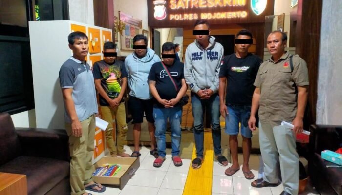 5 Terduga Pencuri Kabel Telkom di Mojokerto Dipulangkan Polisi, Ini Alasannya