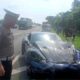 kecelakaan tol Sidoarjo, Porsche tabrak Rush, Rush terguling, laka Tol Porong, mobil supercar nabrak