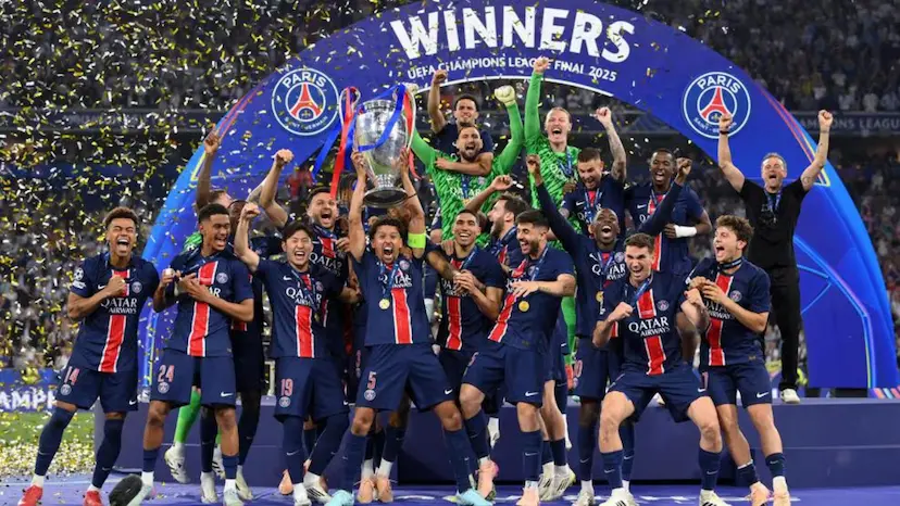 PSG juara Liga Champions, hasil final Liga Champions 2025, PSG vs Inter Milan 5-0, rekor final Liga Champions, treble PSG 2025