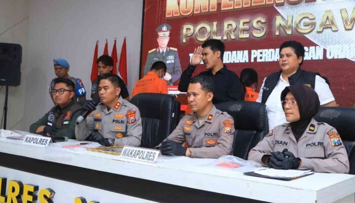 4 Tersangka Perdagangan Bayi Bermodus Adopsi Diamankan Polres Ngawi
