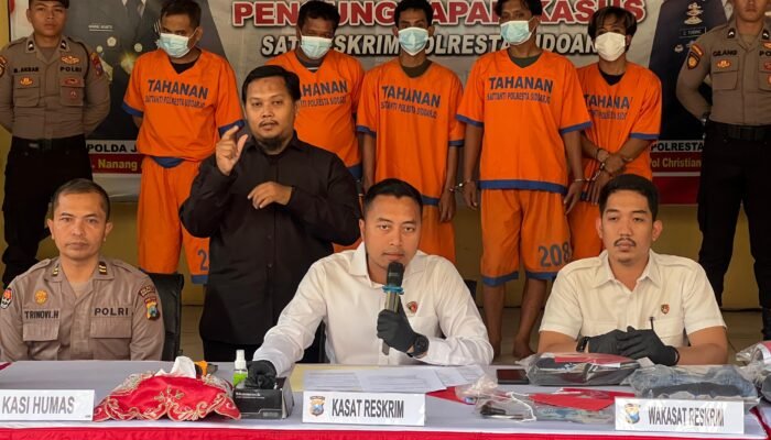 Polresta Sidoarjo Gulung Komplotan Curanmor, Dua Residivis Kembali Masuk Bui