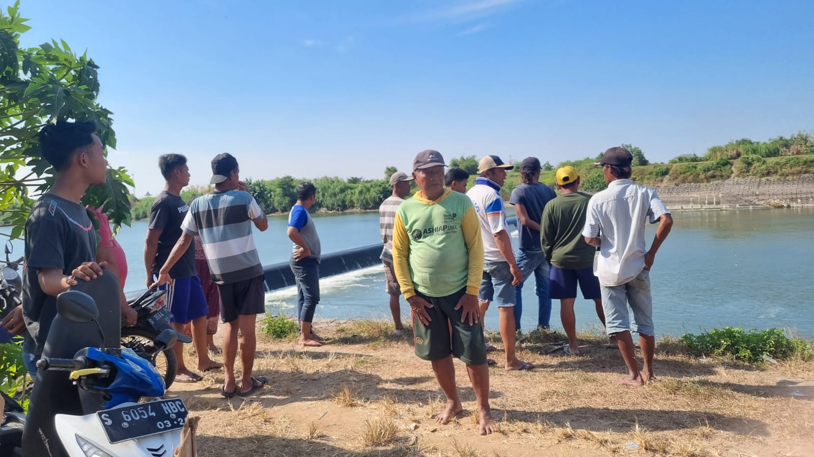 Kakek 69 Tahun Tewas Tenggelam Saat Jaring Ikan di Sungai Brantas Mojokerto