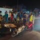Evakuasi jenazah korban kecelakaan motor di Mojokerto