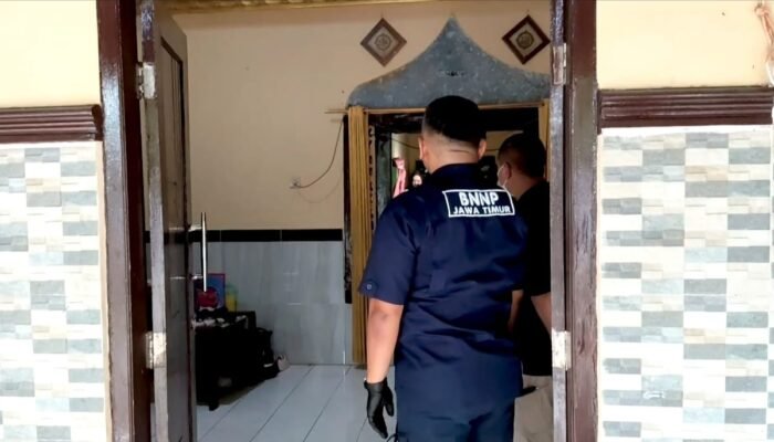 BNN Bongkar Jaringan Ganja Lintas Provinsi di Mojokerto, 2,1 Kg Disita