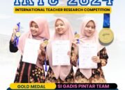 SI GADIS PINTAR SMPN 5 Mojokerto Raih Medali Emas di Kompetisi Internasional IRTC 2024