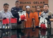 Barang bukti pil double L dan HP yang diamankan Satresnarkoba Polres Batu