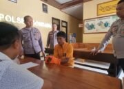Polisi Nganjuk amankan pencuri motor di sawah
