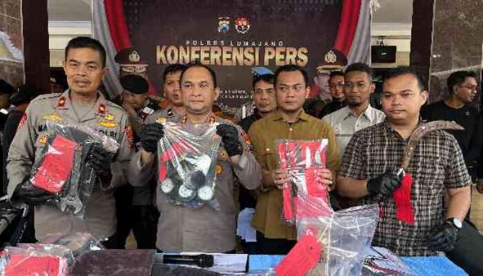 Polres Lumajang Tangkap Dua Pencuri 91 Meteran Air Perumdam Tirta Mahameru, Kerugian Capai Rp32 Juta