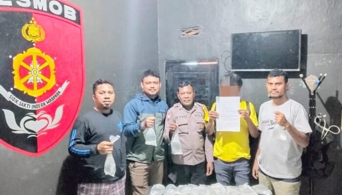 Polsek Ternate Utara Gagalkan Penyelundupan Captikus di Pelabuhan Dufa-Dufa
