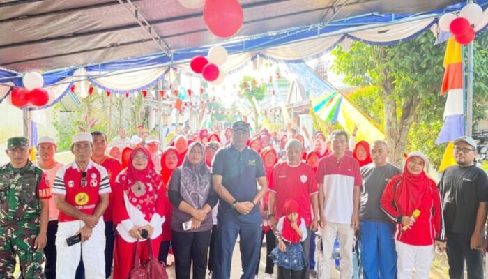 Kelurahan Akehuda dan Kubermas Unkhair Gelar Gebyar Kemerdekaan ke-80