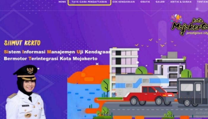 Dishub Kota Mojokerto Luncurkan SI IMUT KERTO, Layanan Uji Kendaraan Bermotor Online dan Terintegrasi