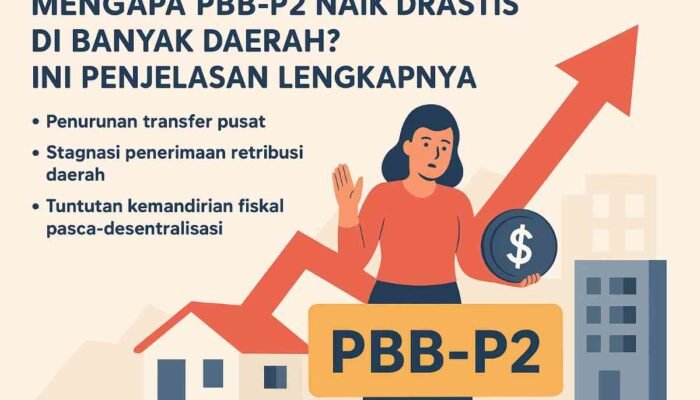 Mengapa PBB-P2 Naik Drastis di Banyak Daerah? Ini Penjelasan Lengkapnya