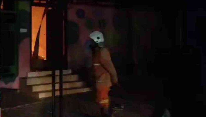 Ruang Kelas RA Darus Salam Mojokerto Terbakar, Diduga Akibat Korsleting Listrik