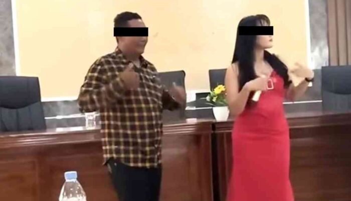 Viral Video Joget di Kantor Kecamatan Sooko, Ternyata Kades Tempuran, Begini Penjelasan Camat