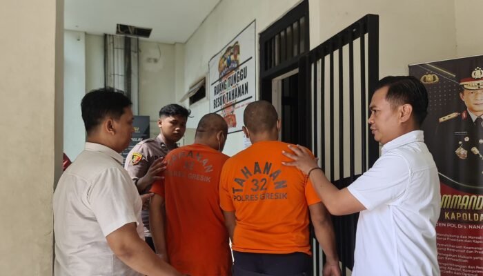 Polres Gresik Berhasil Bongkar Peredaran Sabu, Dua Pelaku Diamankan