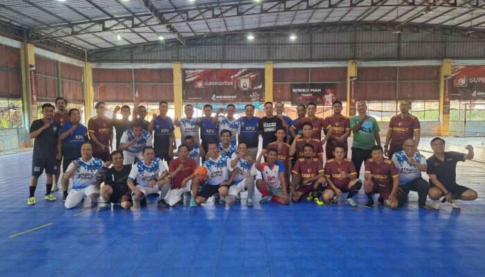 Trofeo Fun Futsal: PWI Mojokerto Perkasa, Kalahkan KPU dan Bawaslu