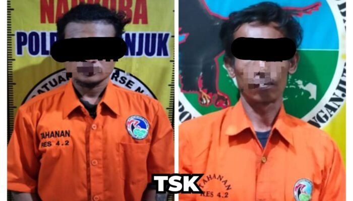 Satresnarkoba Polres Nganjuk Bekuk Dua Pengedar Sabu, Ungkap Jaringan Antarwilayah