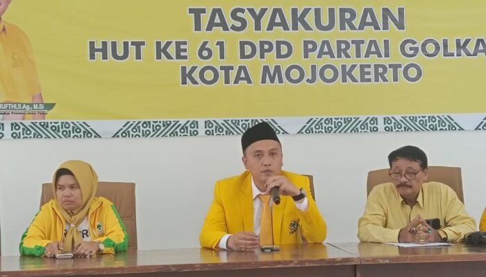 Musda XI Golkar Kota Mojokerto: Calon Ketua Harus Penuhi Sembilan Syarat Sesuai AD/ART