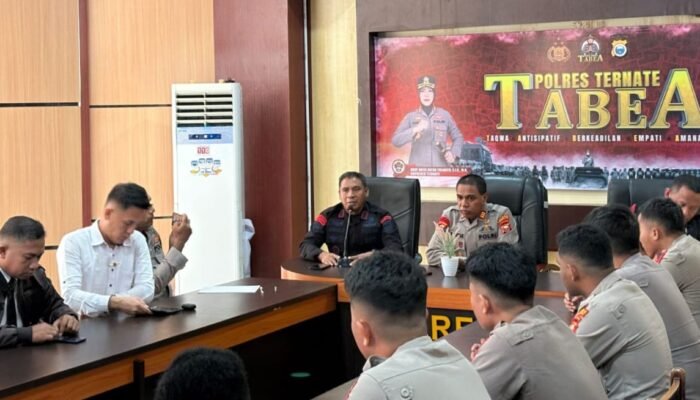 Polres Ternate Matangkan Pengamanan Nataru Lewat Pelatihan Sterilisasi Jibom