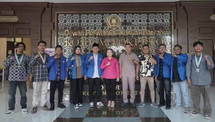 Bangun Kolaborasi, DPRD Kota Mojokerto Dan PC PMII Mojokerto Gelar Audensi