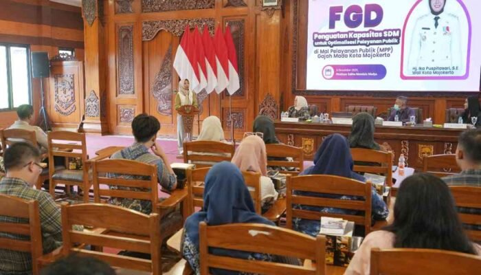 Perkuat SDM Pelayanan Publik, DPMPTSP Kota Mojokerto Gelar FGD