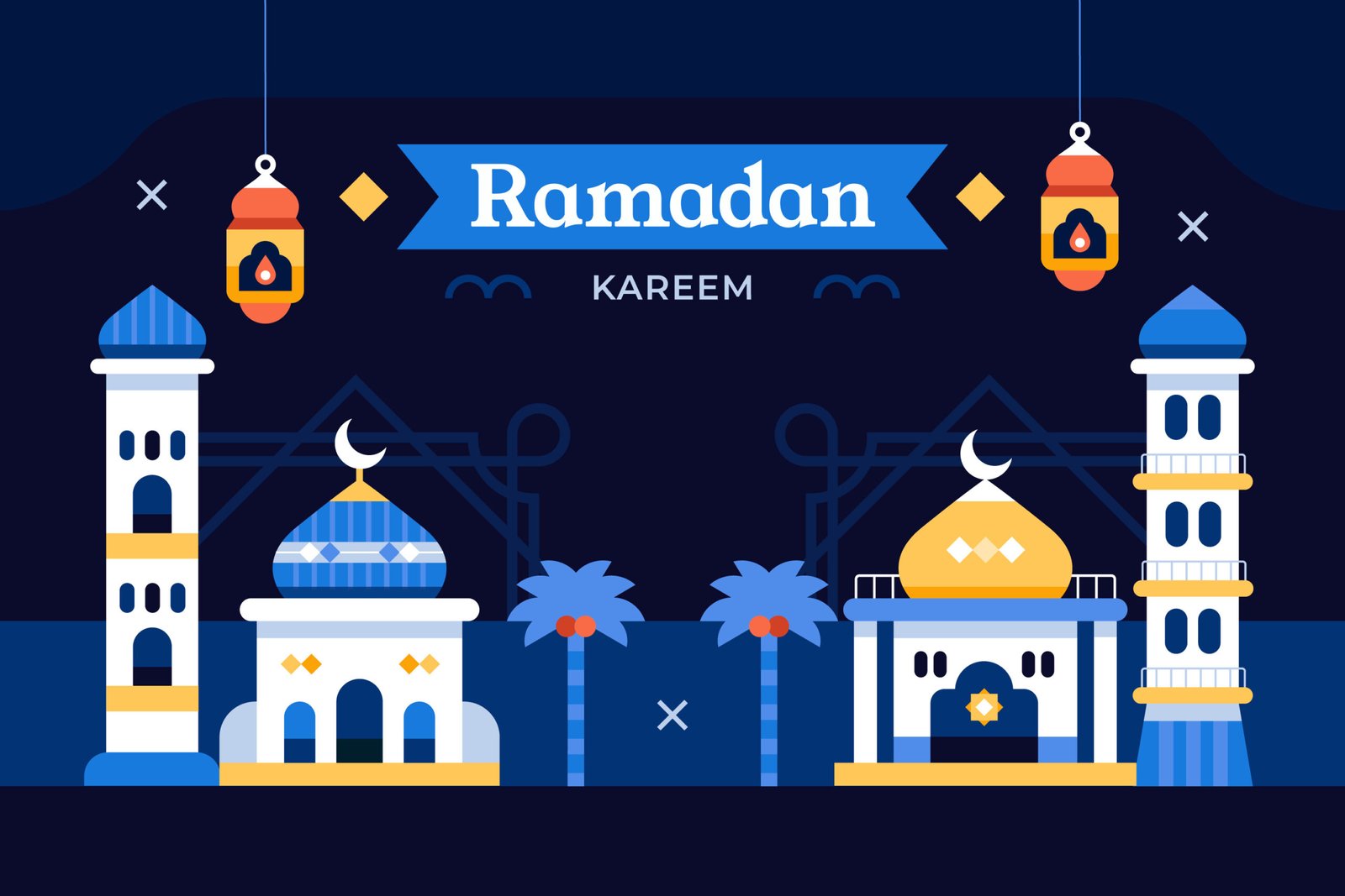 Gambar ilustrasi ramadhan (freepik)