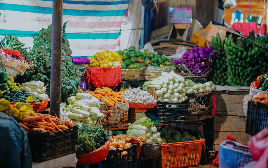 Gambar jualan sayur dan cabai