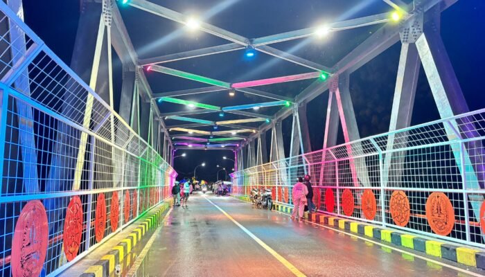 Jembatan Bubak Gondang Viral, Ramai Pengunjung Meski Belum Diresmikan