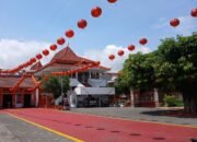 Pohon Bodhi Jadi Simbol Doa Umat Setiap Tahun Baru Imlek di Klenteng Tri Dharma Hok Sian Kiong Kota Mojokerto