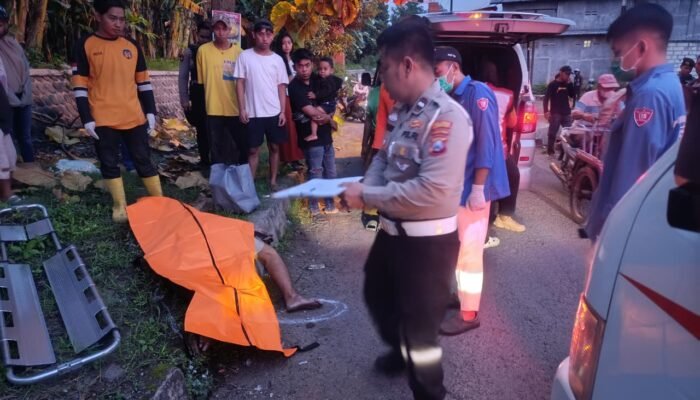 Pria Ditemukan Meninggal Dunia di Jalan Prapanca Mojokerto, Polisi Lakukan Penyelidikan