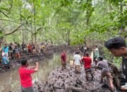 Warga desa gitaraja ditemukan meninggal dunia di dalam hutan mangrove. Foto lentera Inspiratif