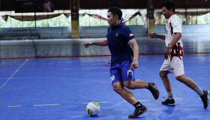 Futsal Penuh Keakraban, PWI Mojokerto FC Ungguli IKAPTK Kota Mojokerto