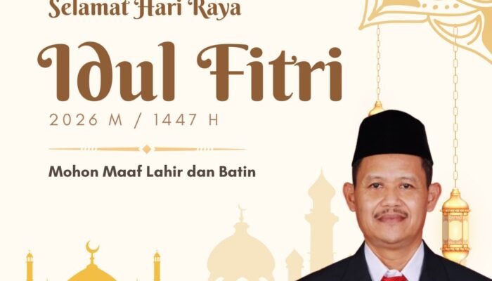 Bapperida Kota Mojokerto Sampaikan Ucapan Selamat Idul Fitri 1447 H