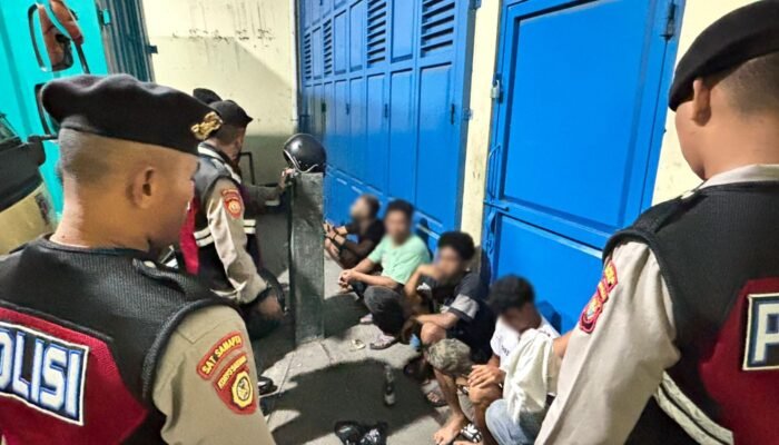 Jaga Kondusivitas Ramadan, Polres Ternate Tertibkan Pemuda Konsumsi Miras Ilegal di Kota Baru