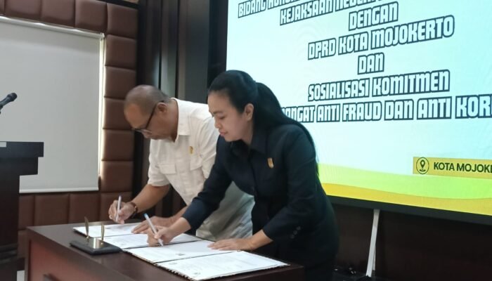 DPRD Kota Mojokerto Jalin Kerja Sama Hukum dengan Kejari, Perkuat Pencegahan Korupsi