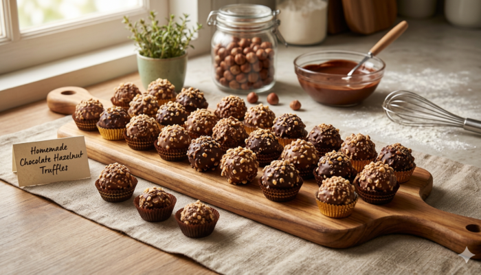Lebaran Tanpa Oven: Resep Bola Cokelat ala Ferrero Rocher yang Mewah & Anti Gagal