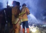 Rumah di Jetis Mojokerto Terbakar, Seorang Perempuan Tewas Terjebak di Dalam Rumah