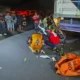Pengendara Motor Tewas Tabrak Truk Parkir di Sooko Mojokerto
