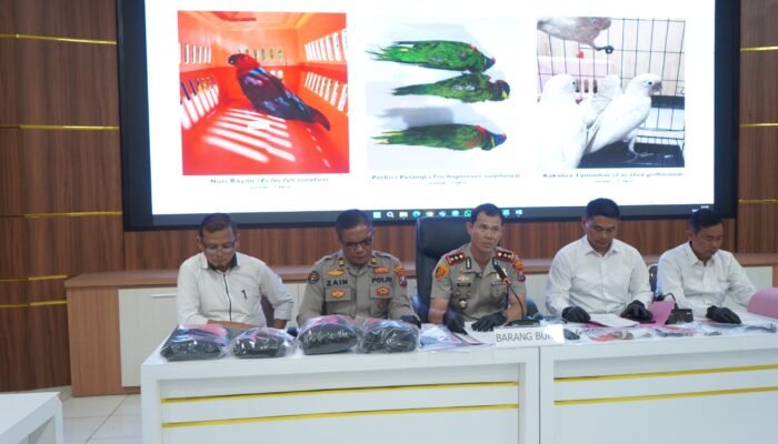 Polres Probolinggo Kota Gagalkan Penyelundupan 38 Satwa Dilindungi, Satu ABK Diamankan