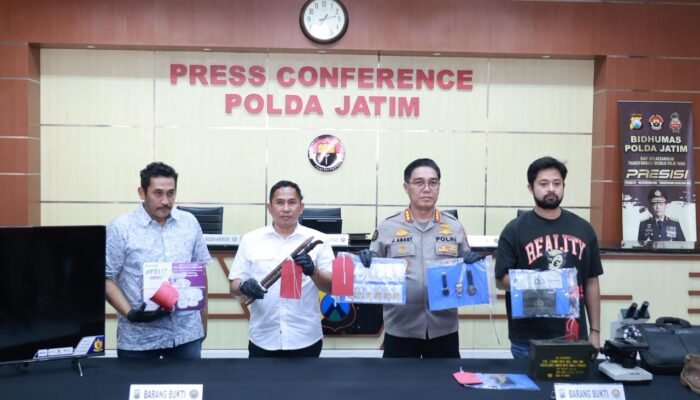 Komplotan Spesialis Rumah Kosong Lintas Provinsi Dibekuk Polda Jatim, Beraksi di 13 TKP