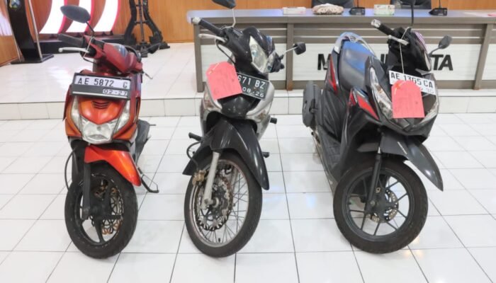 Polres Madiun Kota Ungkap 2 Kasus Curanmor, Pelaku Gasak Motor hingga Mobil Grand Livina