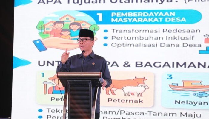 Program TEKAD Dukung Asta Cita Prabowo, Mendes Yandri: Manfaatnya Sudah Dirasakan Warga Desa