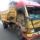 Dua Truk Bertabrakan di Jombang, Dua Sopir Dilarikan ke Rumah Sakit