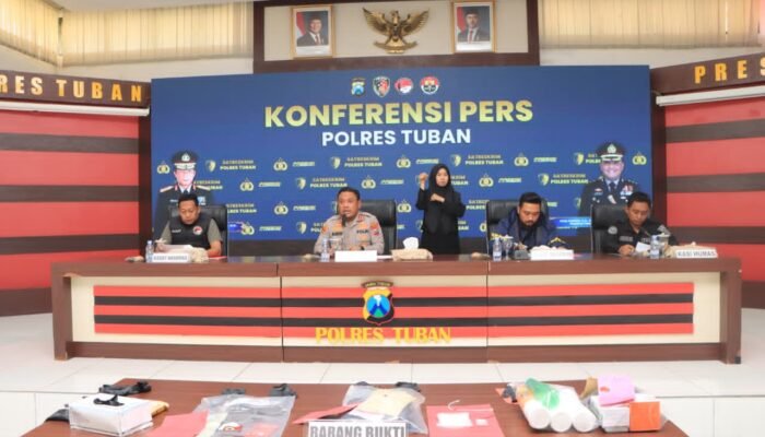 Komplotan Pencuri Sapi Lintas Daerah Dibekuk, Polres Tuban Amankan Tiga Pelaku dan Buru Empat DPO