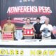 Polres Ngawi Bongkar Peredaran Sabu, Pasangan Pengedar Ditangkap dengan Barang Bukti 223 Gram