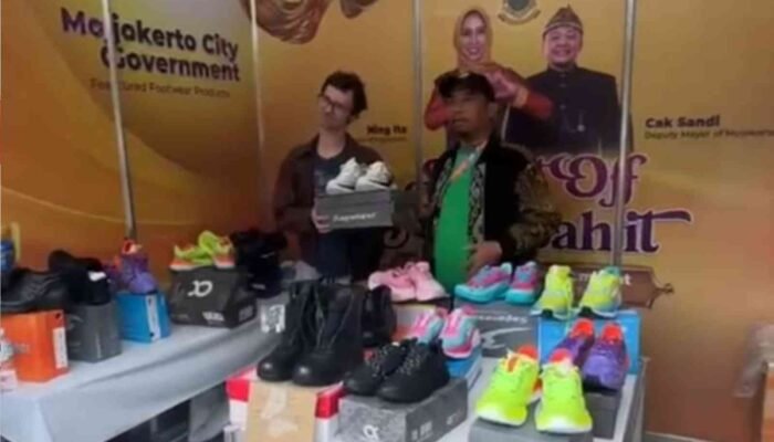 UMKM Sepatu Kota Mojokerto Tembus Jepang, Produk Lokal Curi Perhatian di Indonesia Fair 2026